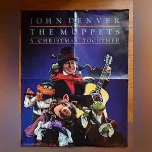 John Denver And The Muppets Christmas Together 1979 POSTER  PROMO 22×17